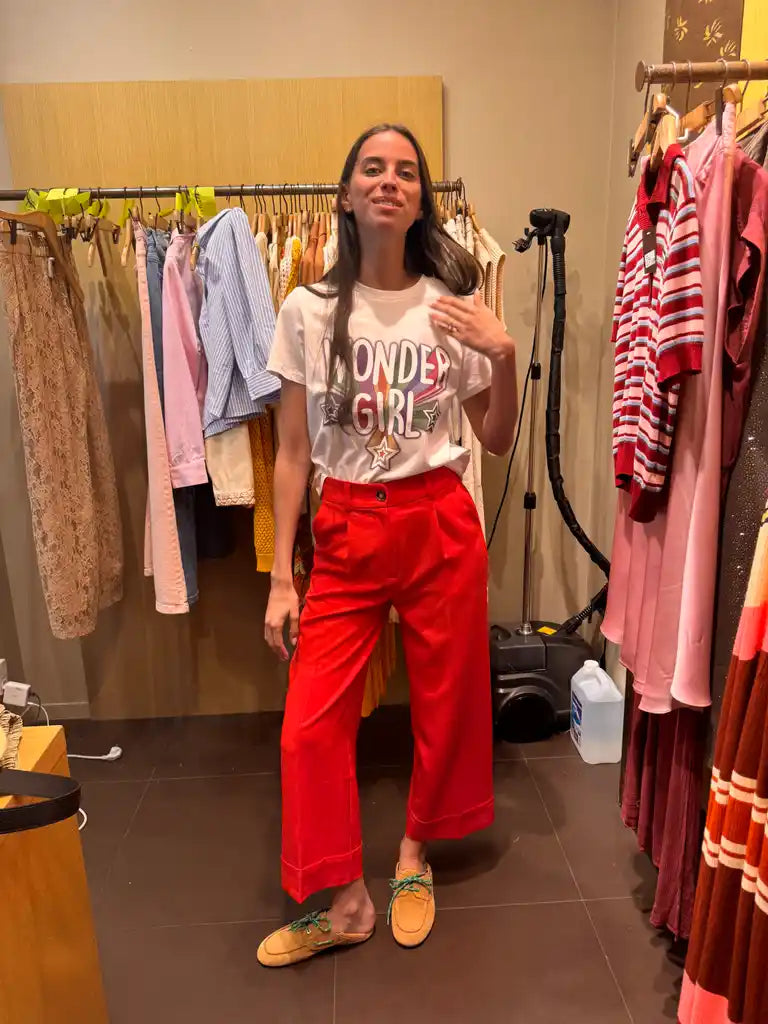Pantalon YES 7714 Corail - Image 8